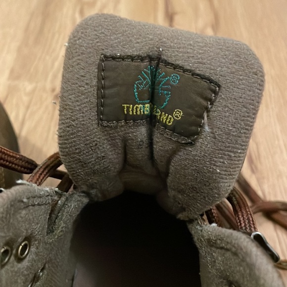 Timberland Euro Hiker leather/brown - kids size 4 - Picture 7 of 8